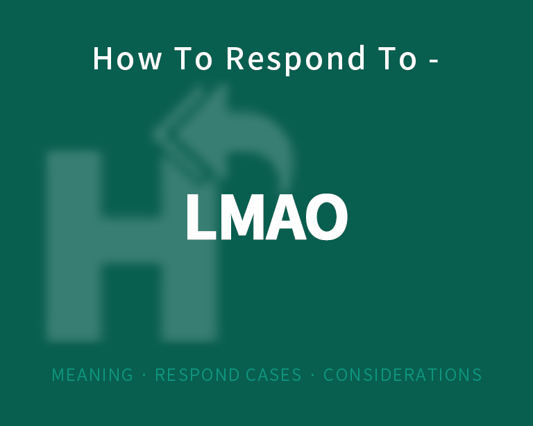 How to Respond to LOL - Texting